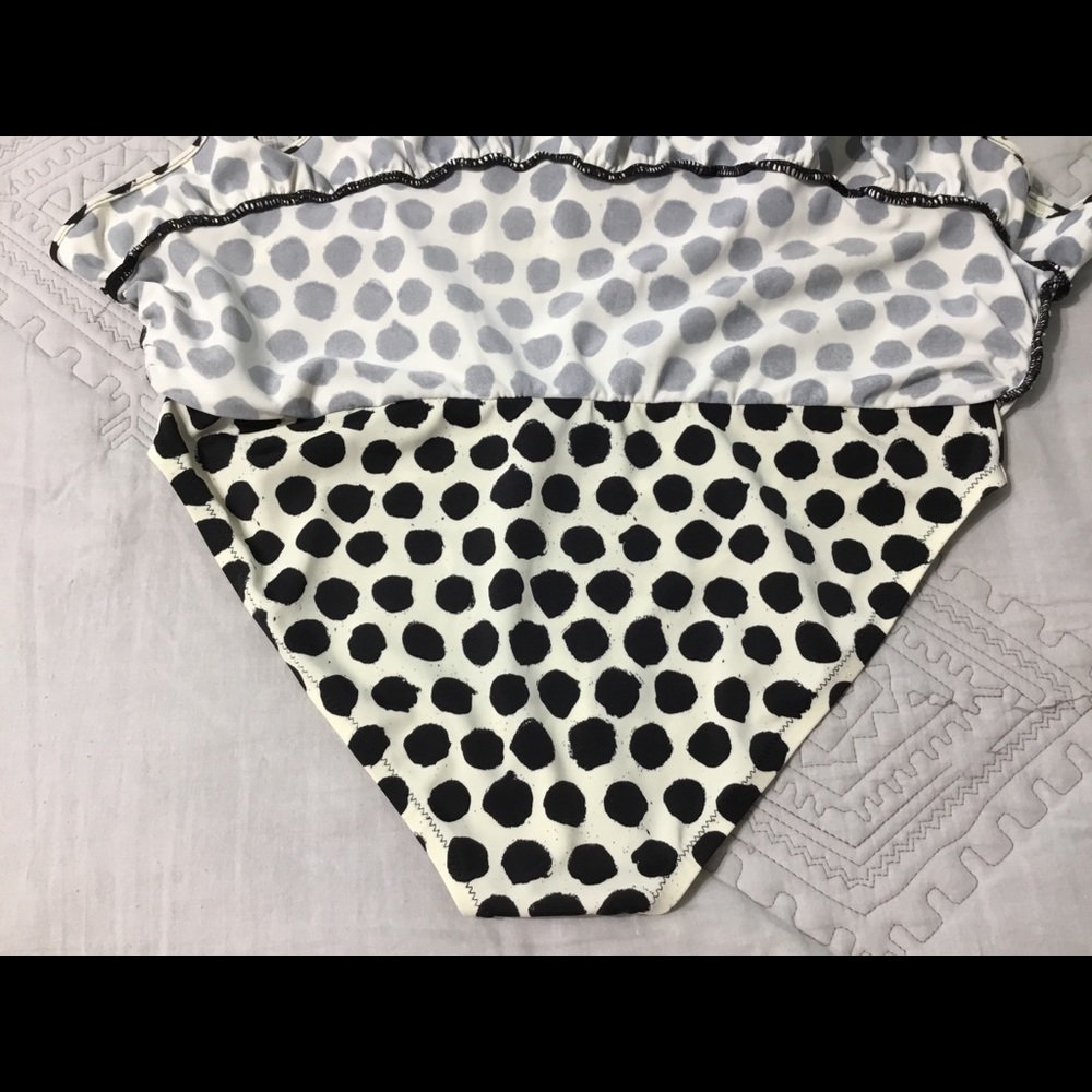 SOLD! KAMALIKULTURE Polka Dot Swim Bottoms - Picture 6 of 9